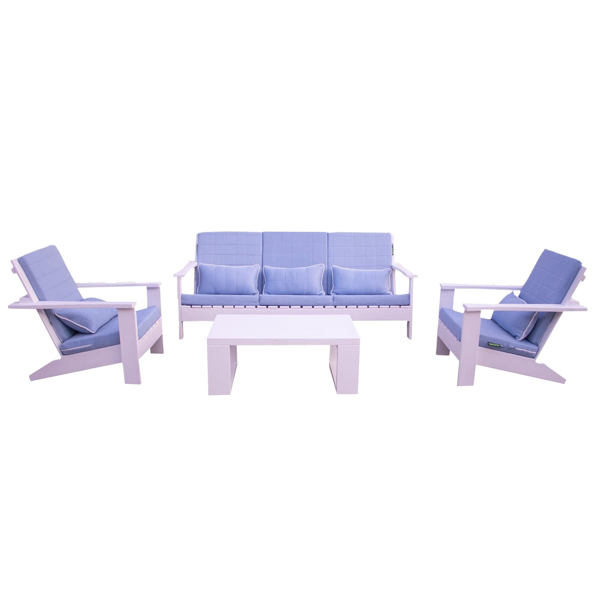 HEATHER Wooden Garden Set - 5 Seater