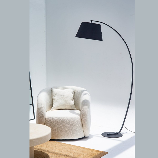 Miley Arched Fishing Floor Lamp